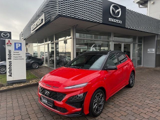 Gebraucht Hyundai Kona N Line 120 PS (88 kW) 2021 Rot SUV
