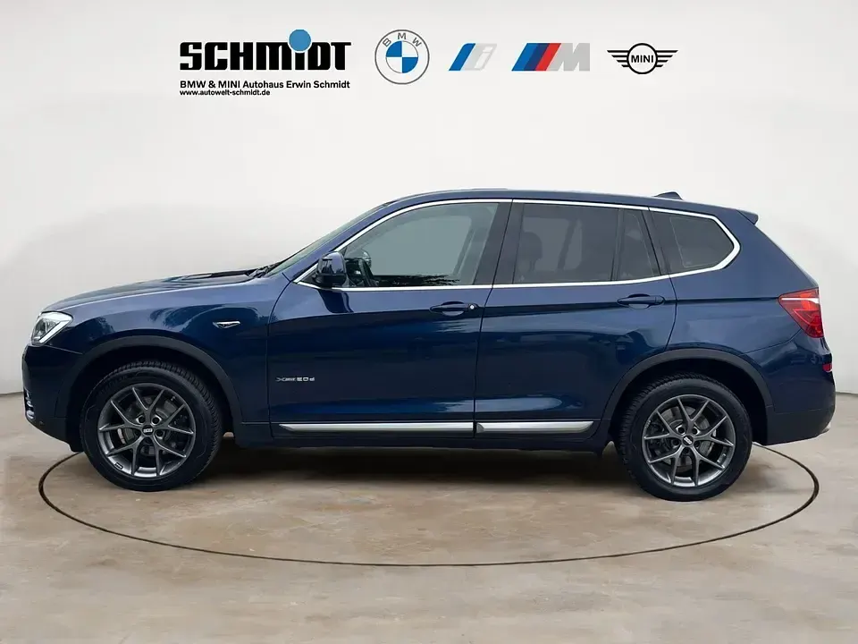 Gebraucht BMW X3 xLine 190 PS (139 kW) 2015 Tiefseeblau SUV