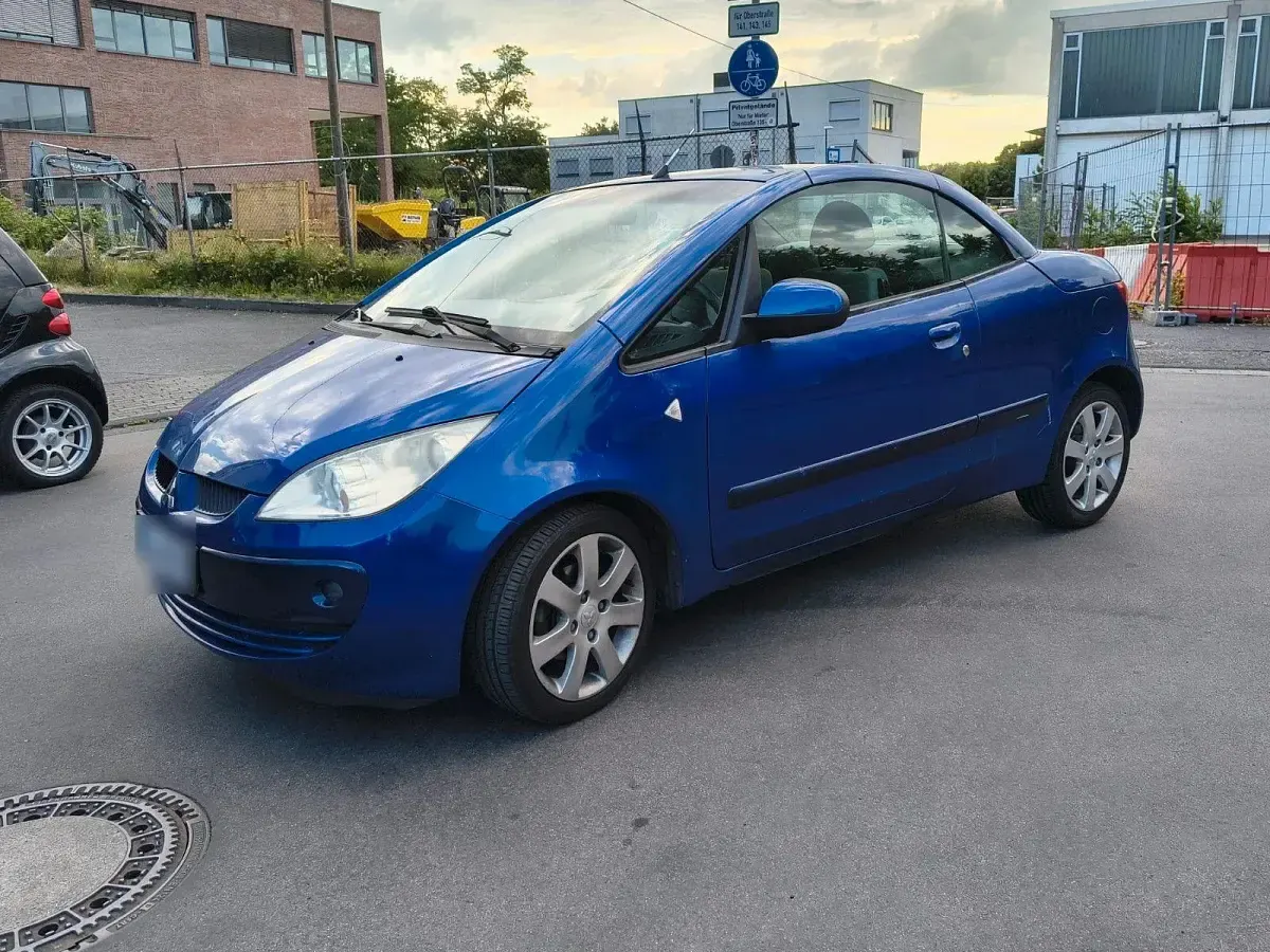 Gebraucht Mitsubishi Colt 109 PS (80 kW) 2007 Blau Cabrio