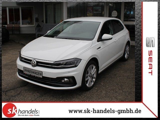 Weiß Gebraucht 2018 VW Polo R-line Edition Kleinwagen | 17.489 € (Fairer Preis) - Bild 1/4