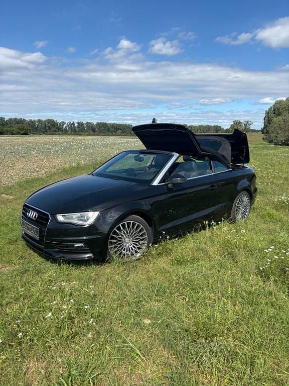 Schwarz Gebraucht 2015 Audi A3 Cabriolet Ambition Cabrio | 13.750 € (Superpreis) - Bild 1/4
