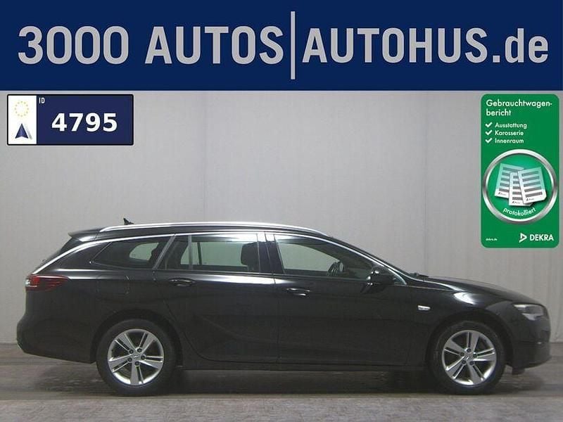 Onyx schwarz (metallic) Gebraucht 2021 Opel Insignia Elegance Kombi | 14.480 € (Guter Preis) - Bild 1/4