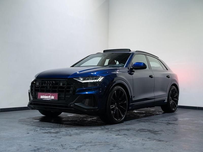 Blau Gebraucht 2022 Audi SQ8 Design SUV | 76.990 € (Fairer Preis) - Bild 1/4