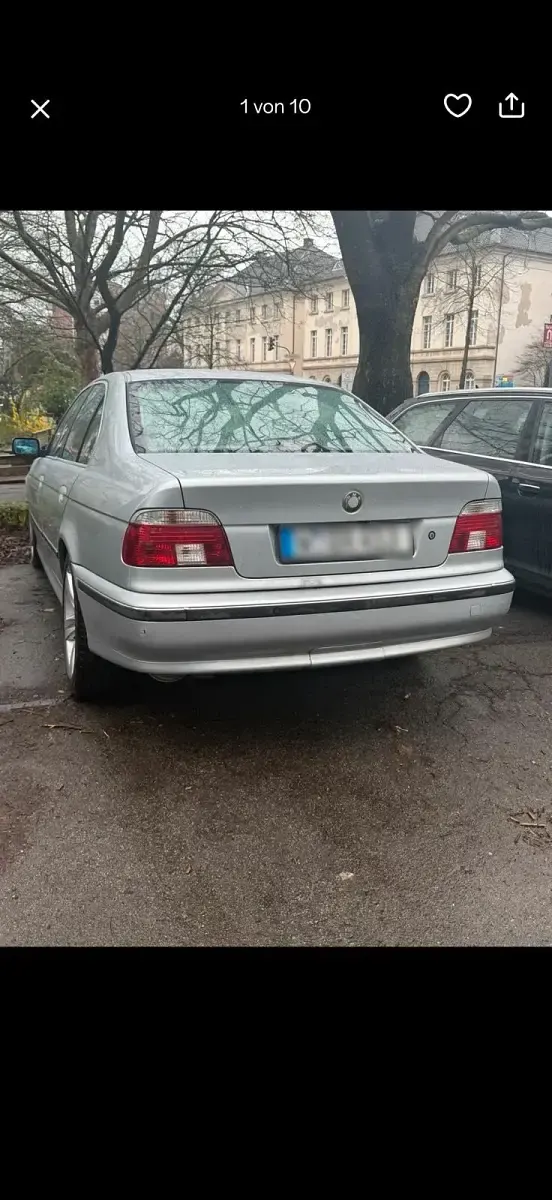 Gebraucht BMW 528 193 PS (141 kW) 1998 Silber Limousine