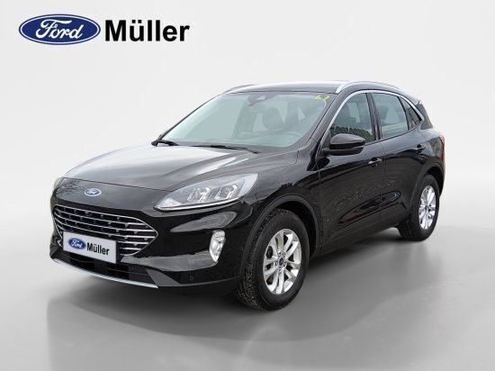 Obsidianschwarz Gebraucht 2023 Ford Kuga Titanium SUV | 27.290 € (Guter Preis) - Bild 1/4