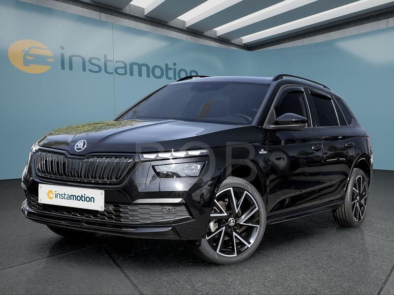 Schwarz Gebraucht 2021 Skoda Kamiq Monte Carlo SUV | 23.099 € (Etwas zu teuer) - Bild 1/4