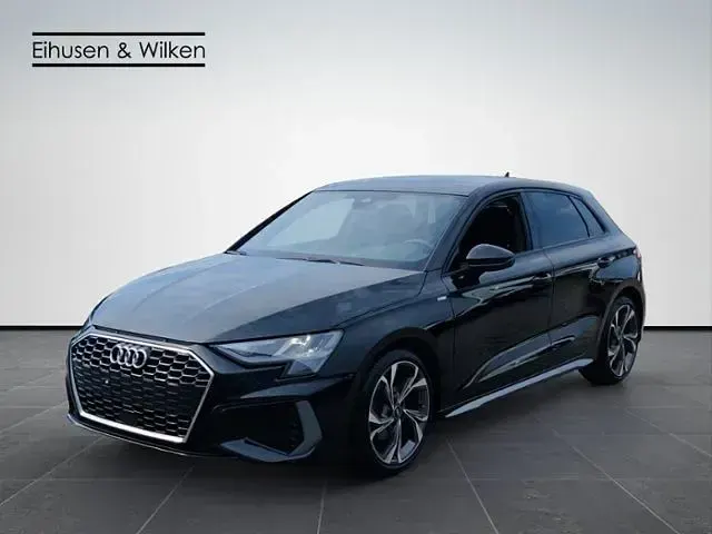 Gebraucht Audi A3 S-Line 110 PS (80 kW) 2023 Schwarz Limousine