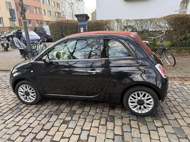 Gebraucht Fiat 500 Lounge 69 PS (50 kW) 2014 Schwarz Cabrio