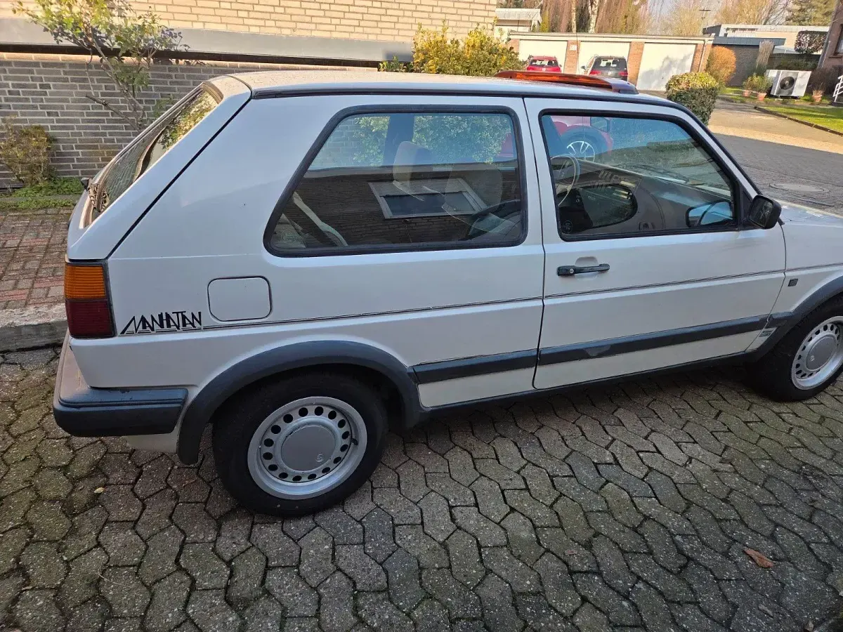 Gebraucht VW Golf II 54 PS (39 kW) 1989 Weiß Kleinwagen