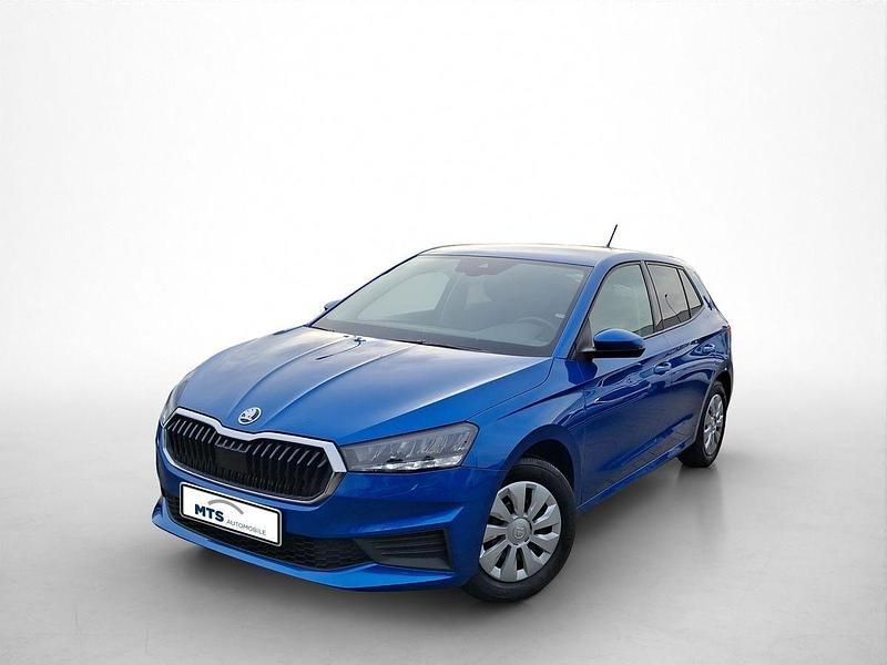 Blau Gebraucht 2022 Skoda Fabia Ambition Kleinwagen | 15.150 € (Guter Preis) - Bild 1/4