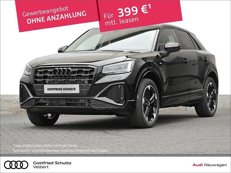 Schwarz Neu 2025 Audi Q2 S-Line SUV | 41.980 € (Etwas zu teuer) - Bild 1/4