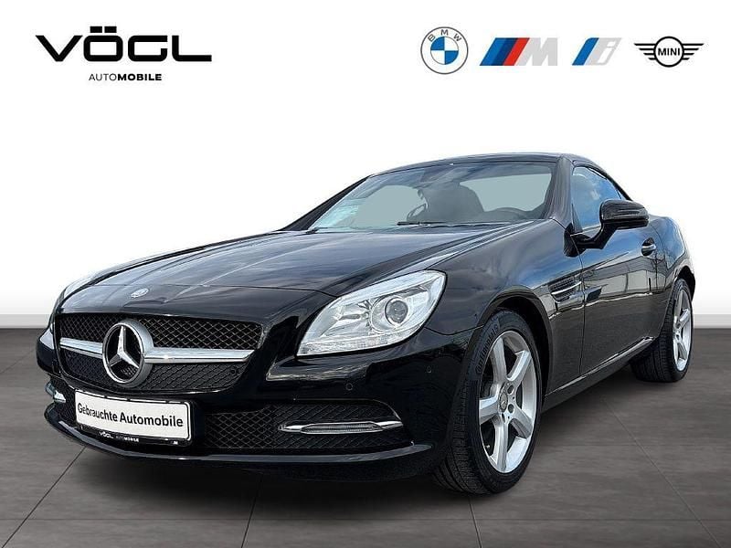 Schwarz unilack Gebraucht 2013 Mercedes SLK200 Cabrio | 15.970 € (Guter Preis) - Bild 1/4