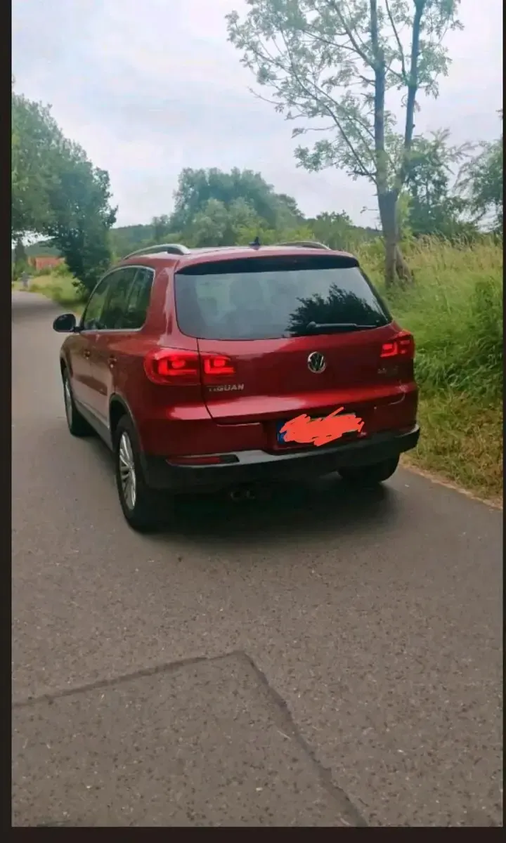 Gebraucht VW Tiguan 177 PS (130 kW) 2014 Rot SUV