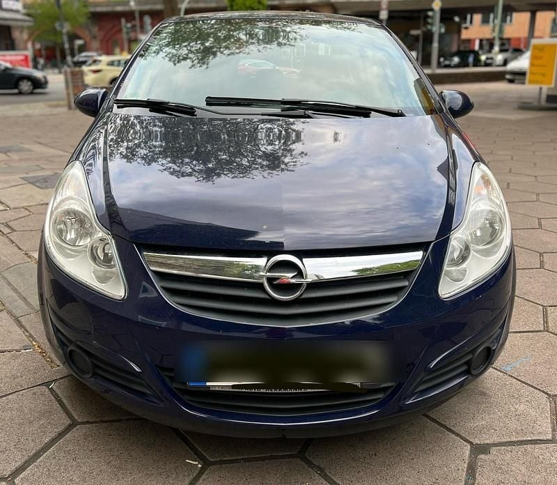 Gebraucht Opel Corsa Edition 80 PS (58 kW) 2008 Blau Limousine