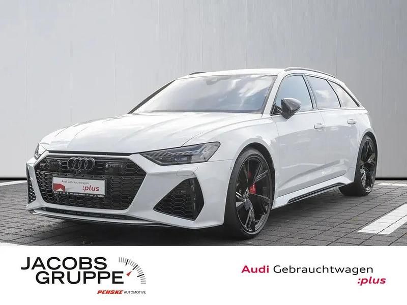 Weiß Gebraucht 2024 Audi RS6 Advanced Kombi | 113.910 € - Bild 1/4