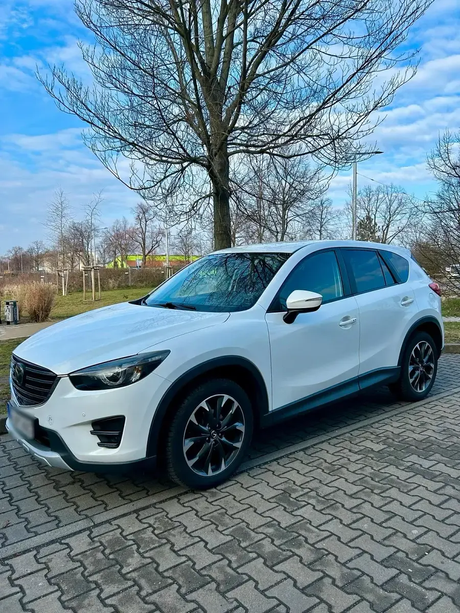 Gebraucht Mazda CX-5 Sports-Line 175 PS (128 kW) 2016 Weiß SUV