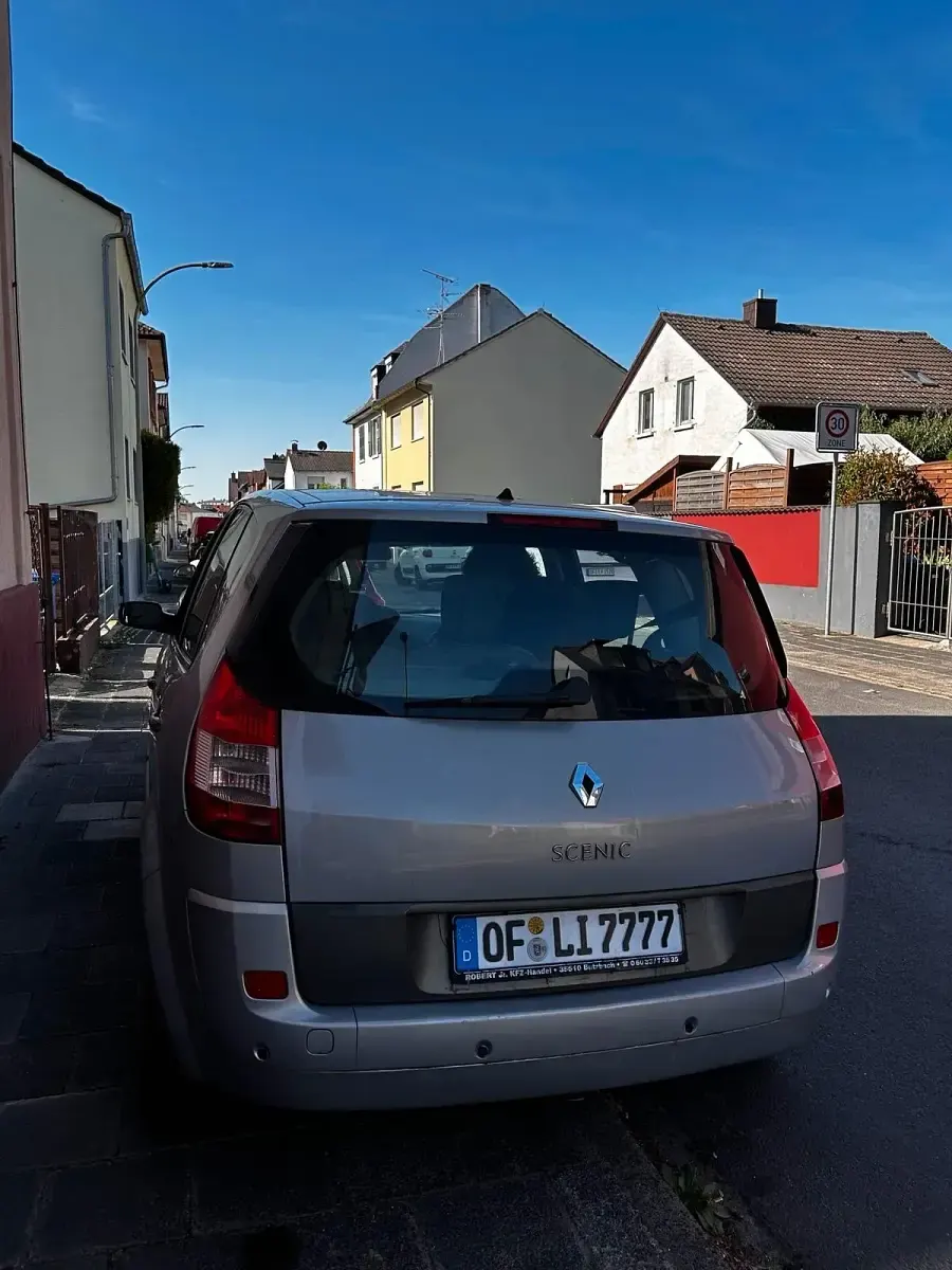 Gebraucht Renault Scénic II 116 PS (85 kW) 2004 Grau Van / Kleinbus