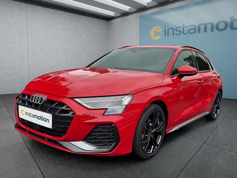 Rot Gebraucht 2024 Audi A3 Sportback Kleinwagen | 33.399 € (Fairer Preis) - Bild 1/4