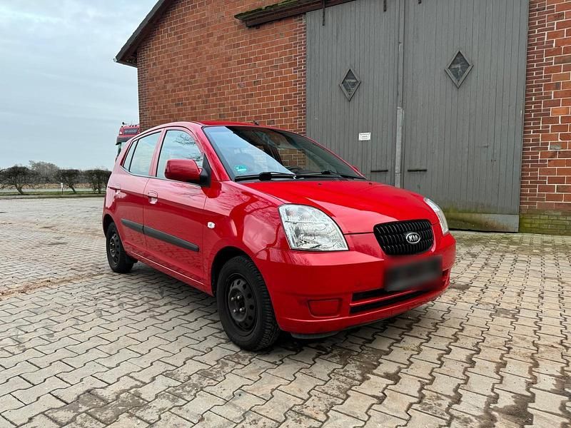Gebraucht Kia Picanto LX 65 PS (47 kW) 2007 Rot Kleinwagen