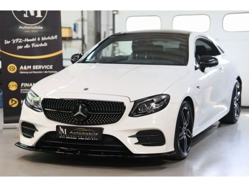 Weiß Gebraucht 2017 Mercedes E400 AMG Coupé | 39.799 € (Fairer Preis) - Bild 1/3