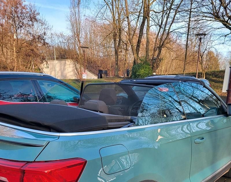 Gebraucht VW T-Roc Cabriolet Style 150 PS (110 kW) 2021 Grün Cabrio