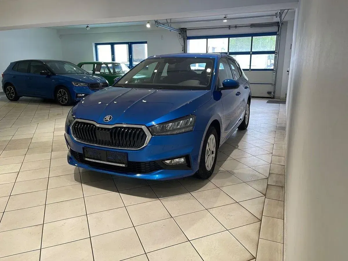 Gebraucht Skoda Fabia Selection 95 PS (69 kW) 2025 Blau Kleinwagen