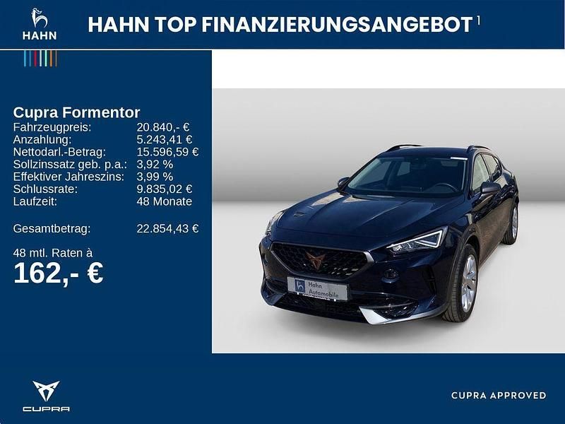 Gebraucht Cupra Formentor 150 PS (110 kW) 2022 Asphaltblau SUV