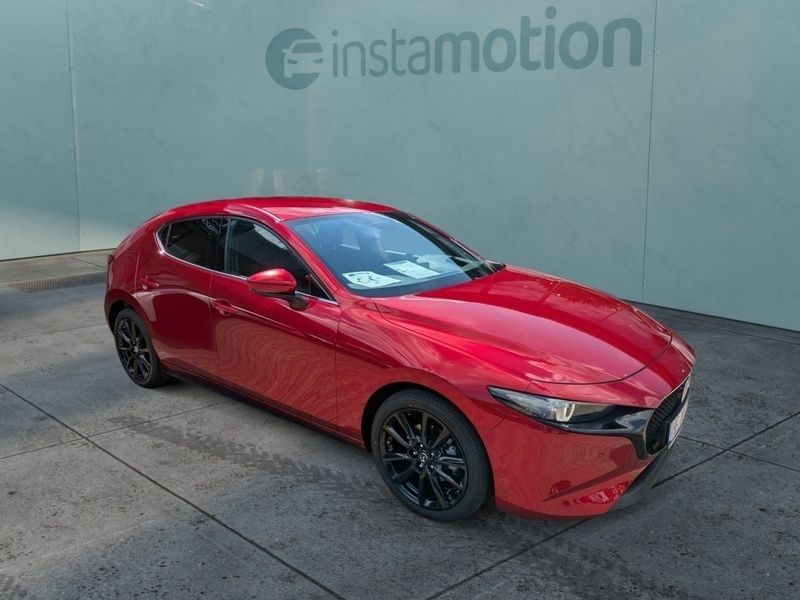 Rot Neu 2024 Mazda 3 Exclusive-Line Limousine | 32.540 € (Fairer Preis) - Bild 1/4