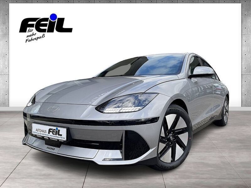 Curated silver metallic / met Neu 2024 Hyundai Ioniq 6 Dynamiq Limousine | 29.990 € (Superpreis) - Bild 1/4