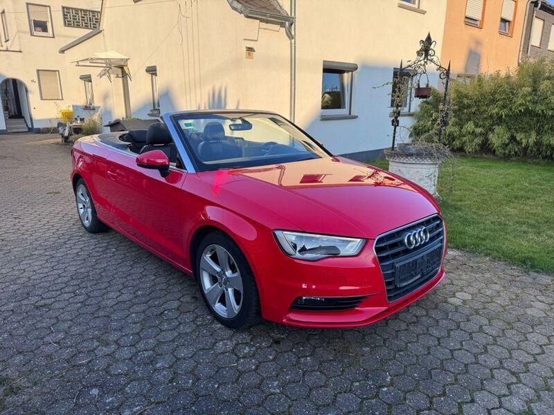 Rot Gebraucht 2016 Audi A3 Cabriolet Ambiente Cabrio | 15.000 € (Guter Preis) - Bild 1/4