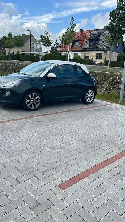 Gebraucht Opel Adam 101 PS (74 kW) 2018 Grün Kleinwagen