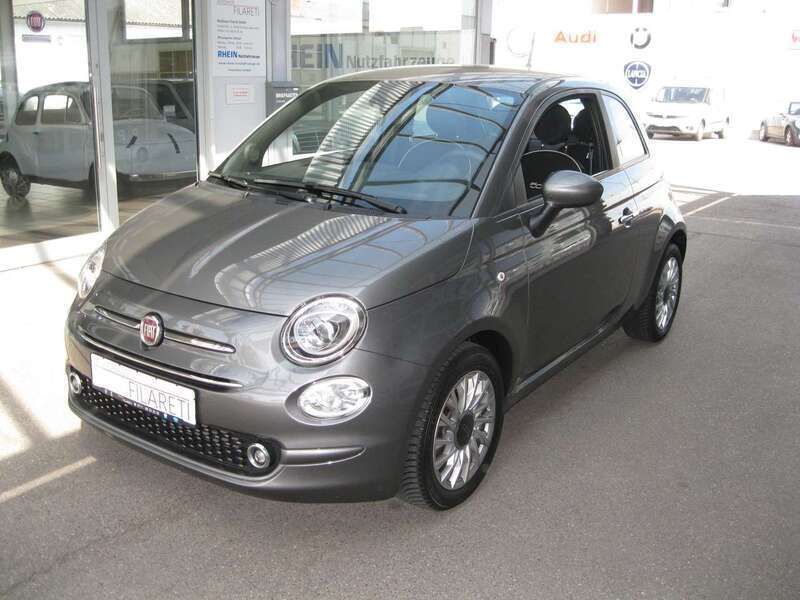 Colore esterno (pompei grau) Gebraucht 2021 Fiat 500 Lounge Kleinwagen | 11.299 € (Fairer Preis) - Bild 1/4
