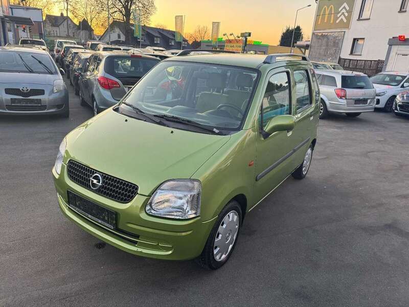 Grün Gebraucht 2002 Opel Agila Comfort Kleinwagen | 1.790 € (Fairer Preis) - Bild 1/4