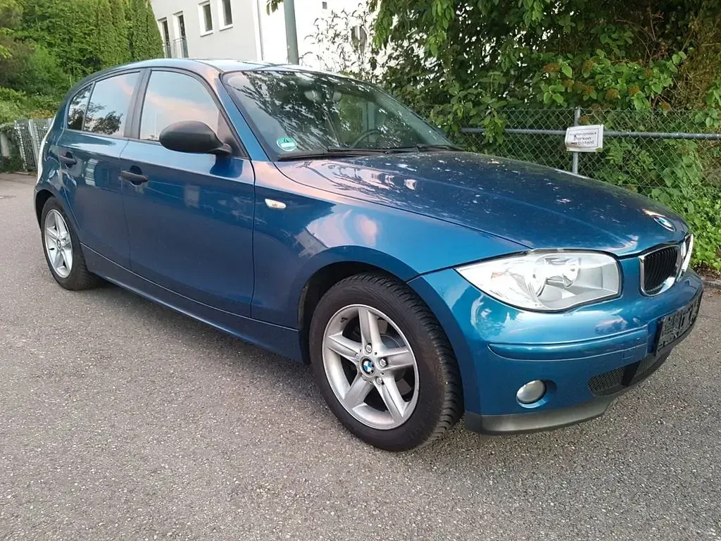 Gebraucht BMW 116 Advantage 116 PS (85 kW) 2005 Blau Kleinwagen