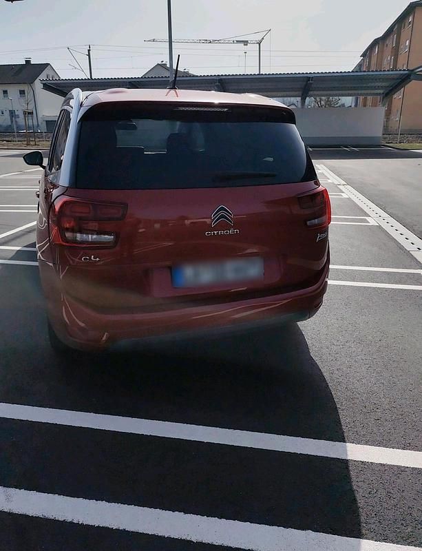 Gebraucht Citroën Grand C4 Picasso 120 PS (88 kW) 2018 Rot Van / Kleinbus