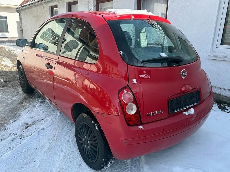 Gebraucht Nissan Micra 65 PS (47 kW) 2009 Rot Kleinwagen