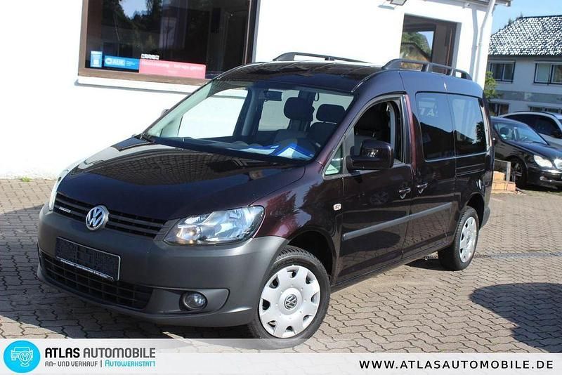 Schwarz Gebraucht 2011 VW Caddy Maxi Trendline Van / Kleinbus | 8.990 € (Guter Preis) - Bild 1/4