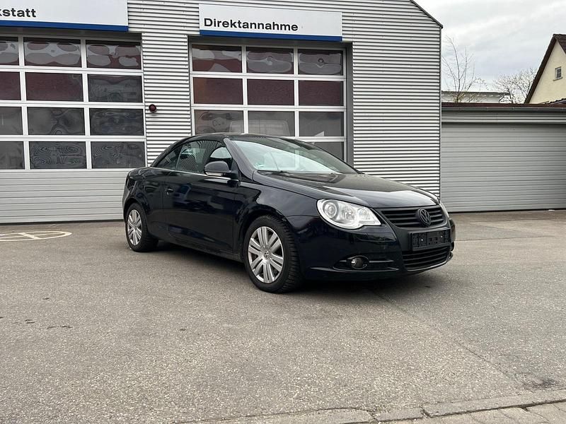 Schwarz Gebraucht 2006 VW Eos Cabrio | 2.899 € (Superpreis) - Bild 1/4