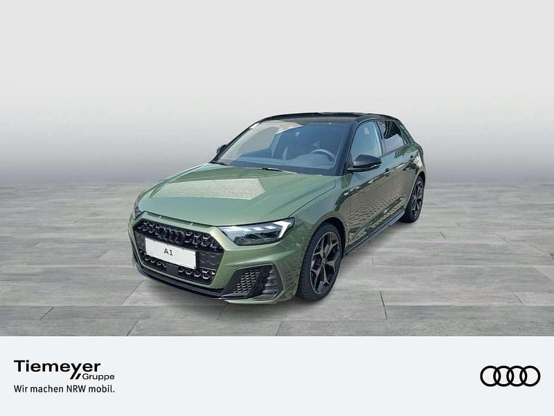 Distriktgrün metallic Neu 2025 Audi A1 S-Line Kleinwagen | 37.890 € (Teuer) - Bild 1/4