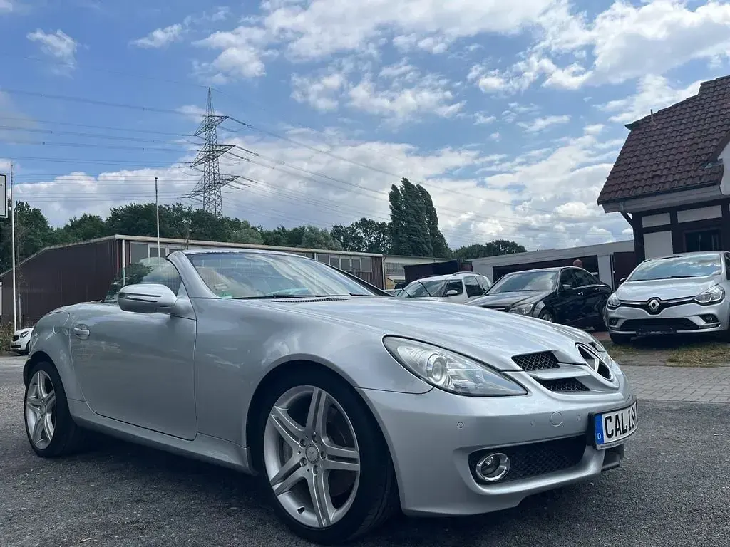Gebraucht Mercedes SLK200 184 PS (135 kW) 2009 Silber Cabrio
