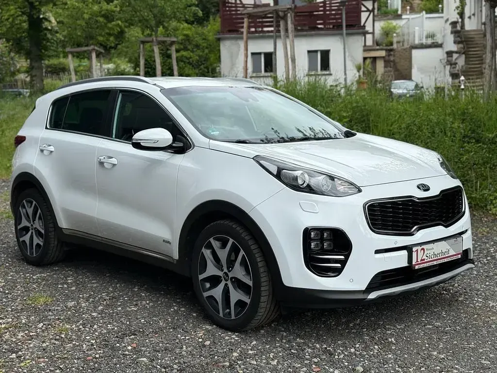 Gebraucht Kia Sportage GT-Line 185 PS (136 kW) 2018 Weiß SUV