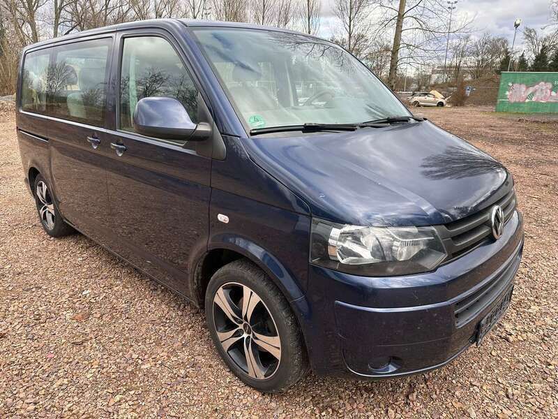 Night blue metallic Gebraucht 2014 VW T5 Van | 12.900 € (Superpreis) - Bild 1/4