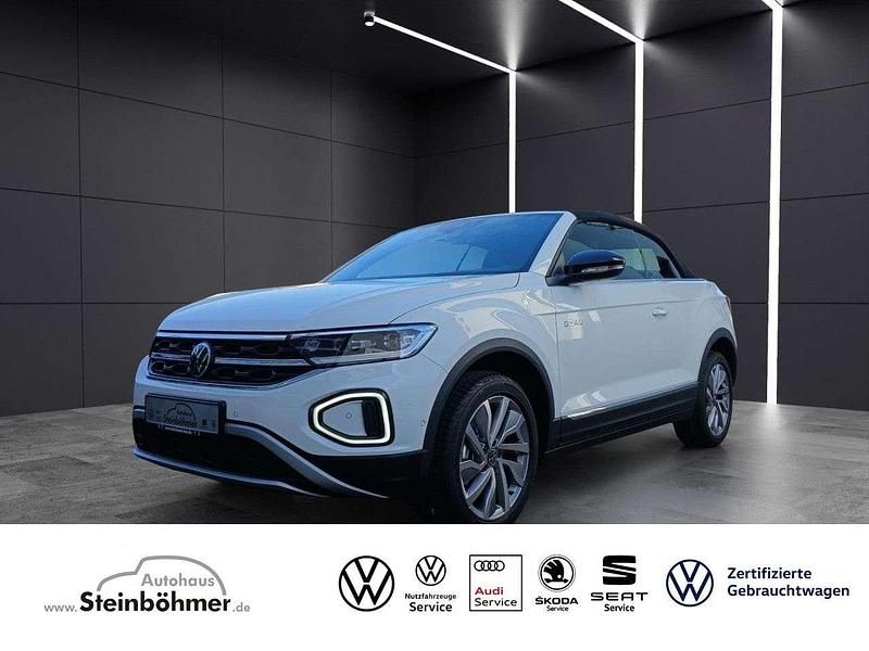 Pure white Neu 2025 VW T-Roc Cabriolet Goal Cabrio | 36.550 € (Guter Preis) - Bild 1/4