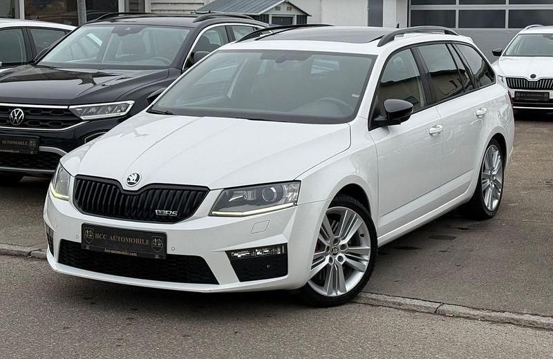 Gebraucht Skoda Octavia RS 220 PS (161 kW) 2014 Weiß Kleinwagen