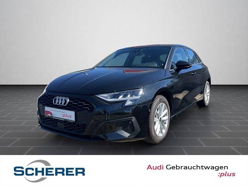 Schwarz Gebraucht 2023 Audi A3 Sportback Limousine | 23.500 € (Guter Preis) - Bild 1/4