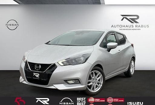 Gebraucht Nissan Micra Acenta 92 PS (67 kW) 2022 Silber Kleinwagen