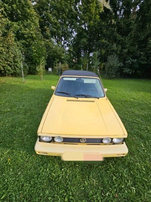 Gelb Gebraucht 1991 VW Golf Cabriolet Karmann Cabrio | 8.500 € - Bild 1/4