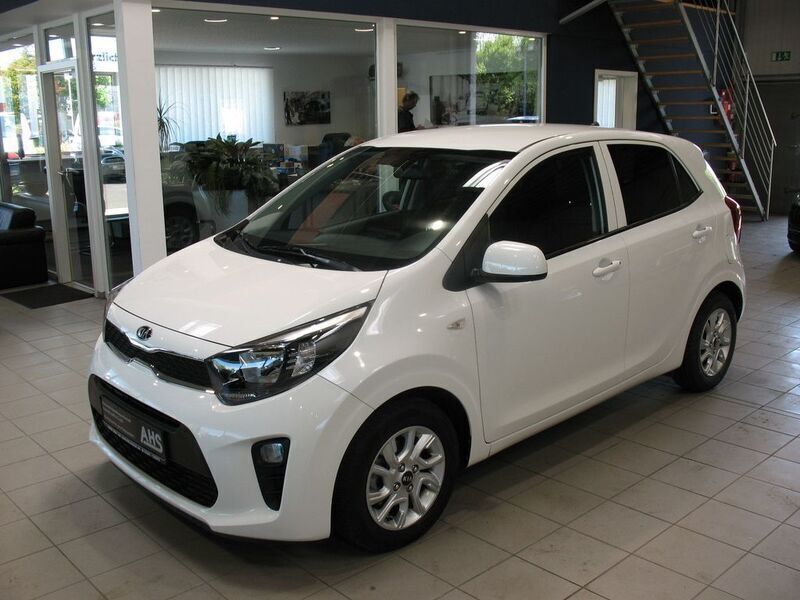 Schneeweiss Gebraucht 2017 Kia Picanto DREAM-TEAM Edition Kleinwagen | 8.990 € (Fairer Preis) - Bild 1/4