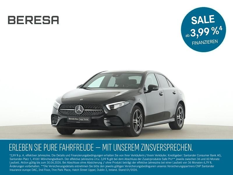 Schwarz Gebraucht 2022 Mercedes A250 AMG Limousine | 25.680 € (Guter Preis) - Bild 1/4