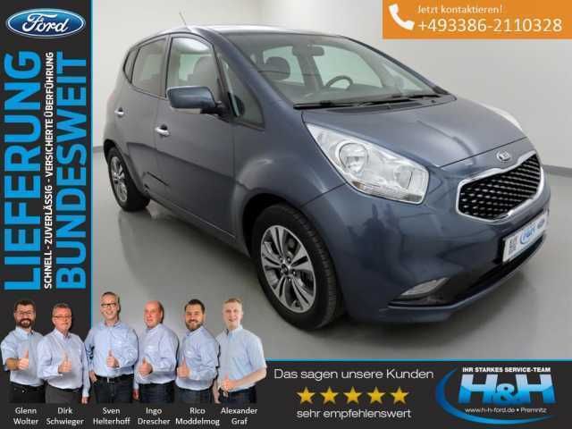 Blau Gebraucht 2016 Kia Venga DREAM-TEAM Edition Kleinwagen | 9.340 € - Bild 1/4
